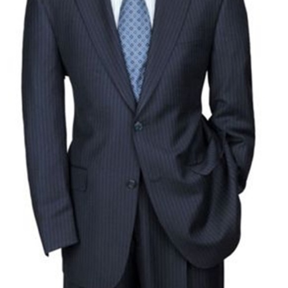 Hart Schaffner Marx
New York Modern Fit Flat Front Striped Pattern blazer - Picture 4 of 16